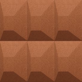 Granorte 3DForms Aztec Terracotta 150 x 150 x 30 mm  Wall Tiles 