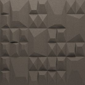 Granorte 3DForms Douro Smoke 4x Ramp - 300x300x30mm Wall Tiles 